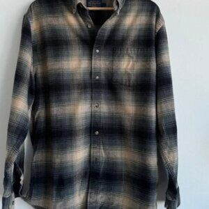 Vintage Pendleton Men's Plaid Shirt -‎ Large